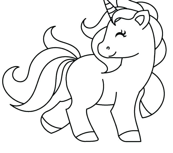 Featured image of post Pink Fluffy Unicorn Cute Baby Unicorn Coloring Pages
