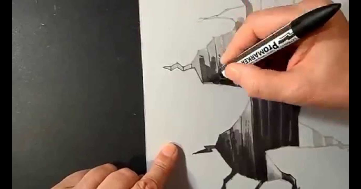 Cara Membuat Gambar 3d Di Kertas Menggunakan Pensil