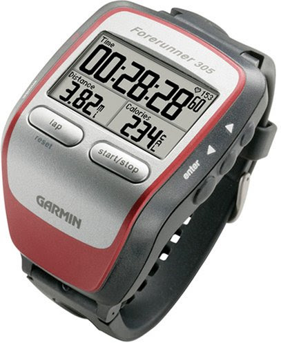 Garmin Forerunner 305 GPS Receiver With Heart Rate Monitor