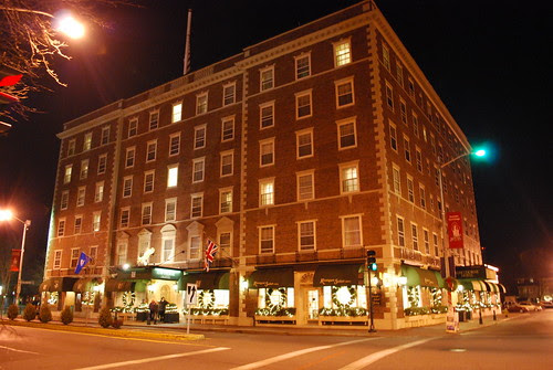 The Hawthorne Hotel at Night