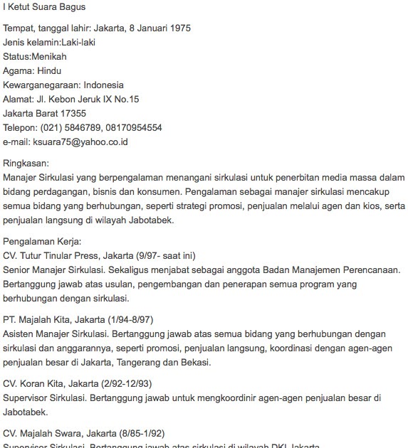 Contoh Biodata Dalam Bahasa Inggris Dalam Bentuk Paragraf Seputar Bentuk