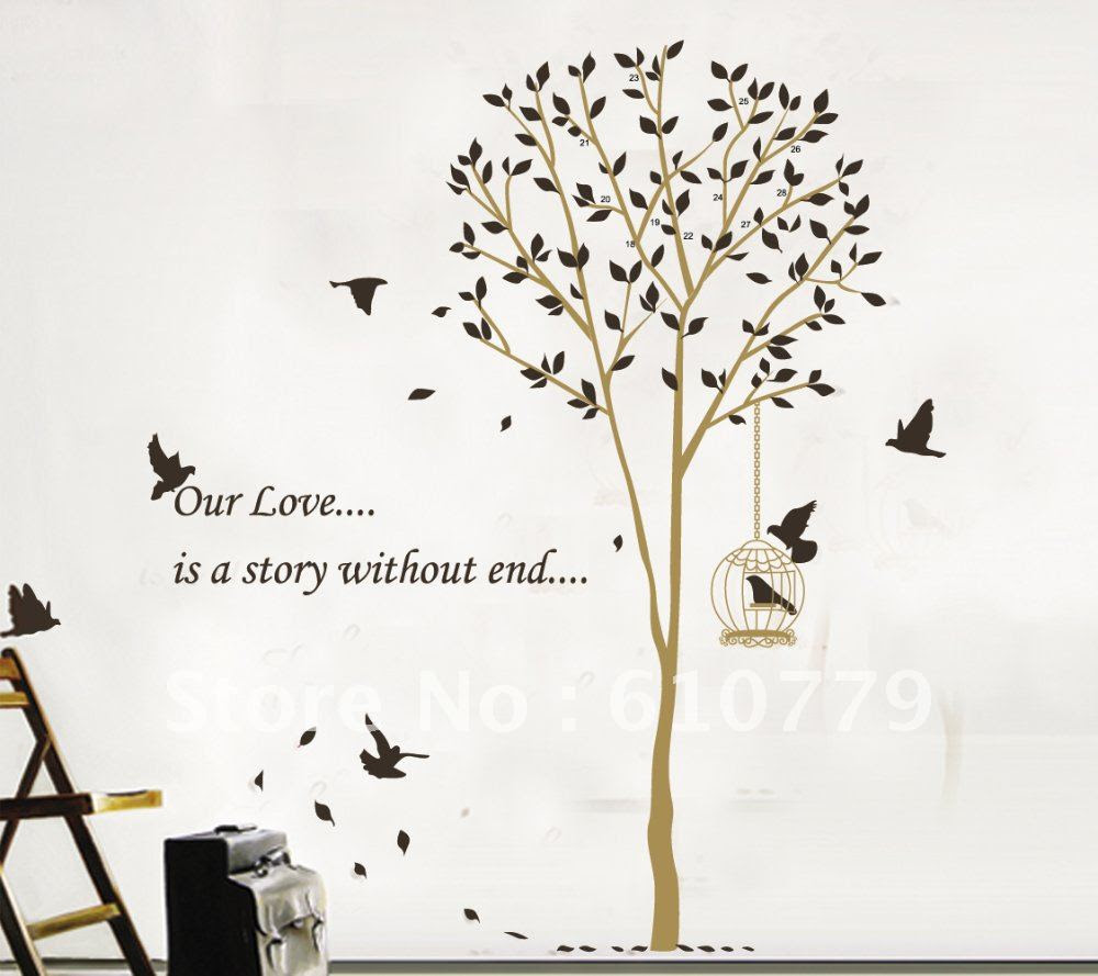 Removable Vinyl Decal Art Diy Home Decor Wall Promotion-Shop for