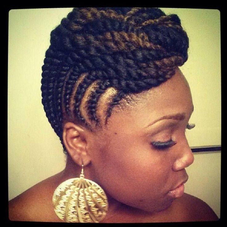 afro natural hair braids cane rolls (8)