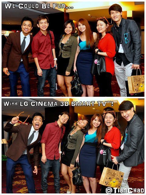 LG CINEMA 3D SMART TV Nuffnang Party - Super Real 3D