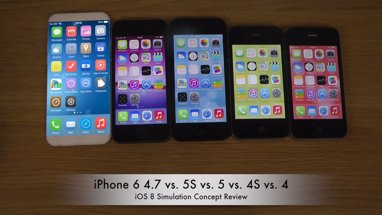 Apple Iphone Apple Iphone 4s Vs 5s