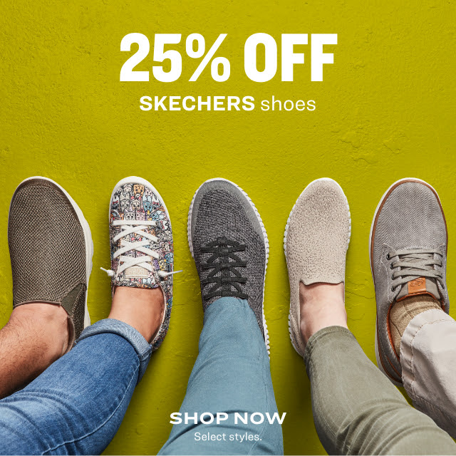 25% Off Skechers