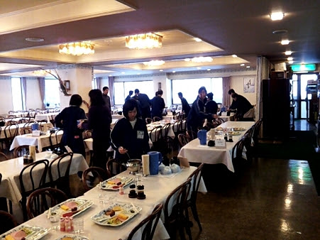 男衾中学校2日目朝