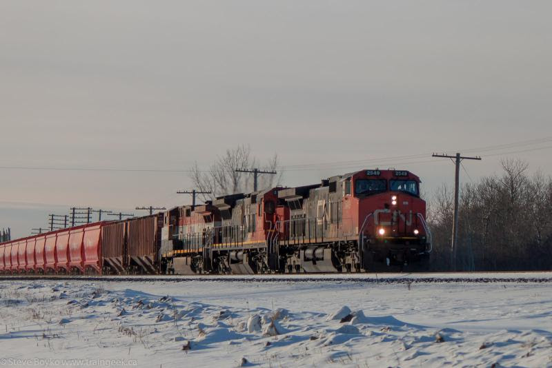CN 2549 in Winnipeg