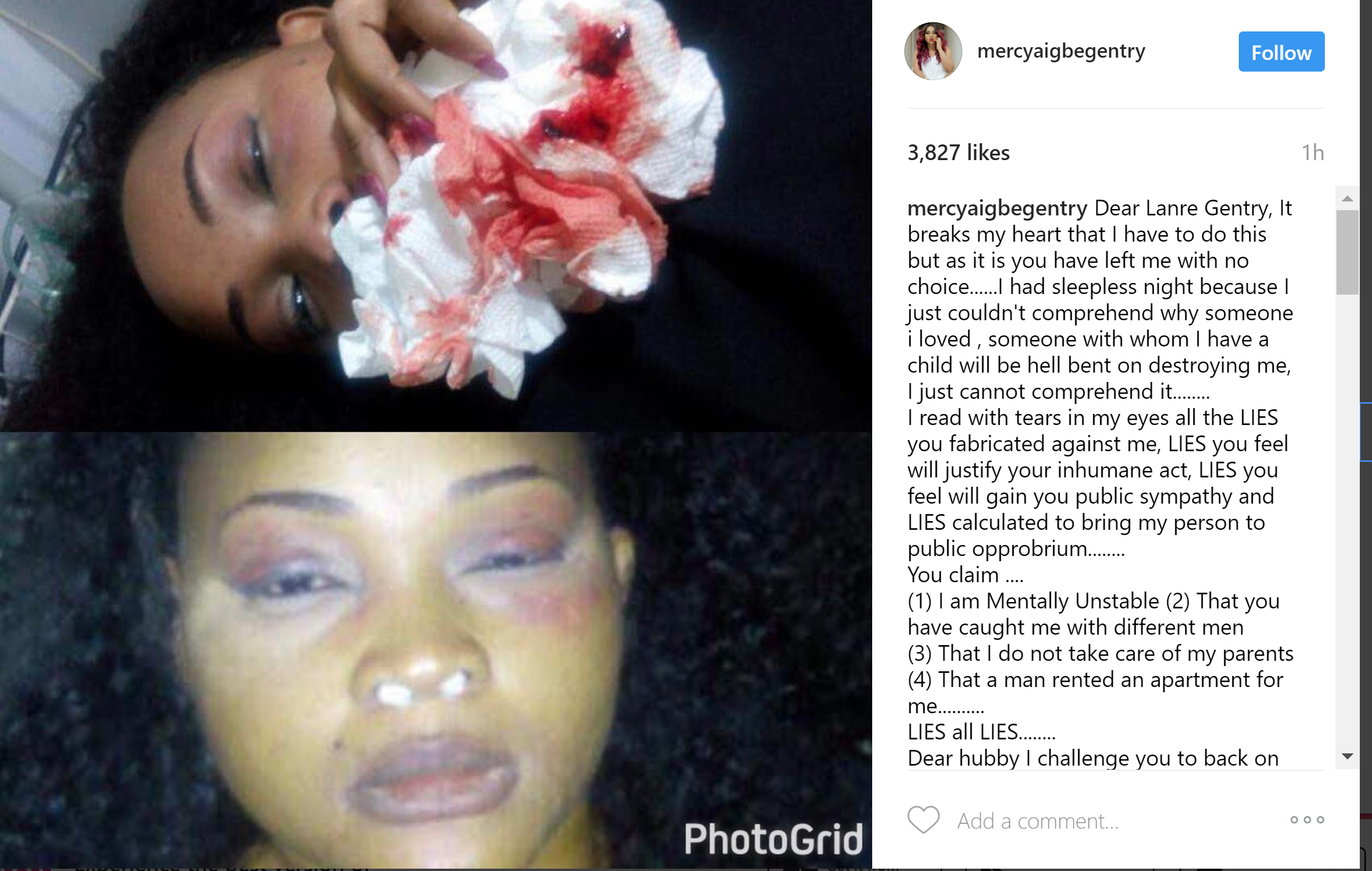 Image result for Mercy Aigbe Issues Public Statement on her domestic