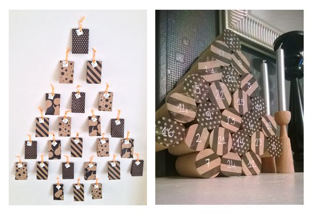 #DIY calendriers de l'avent par vertbaudet http://vbdt.fr/calendrieravent2013 http://vbdt.fr/sapinmagique