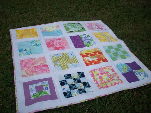 My pieced together quilt