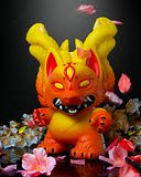 Mighty Jaxx presents: Exclusive FIERY 8" Kyuubi Dunny by Candie Bolton!!!