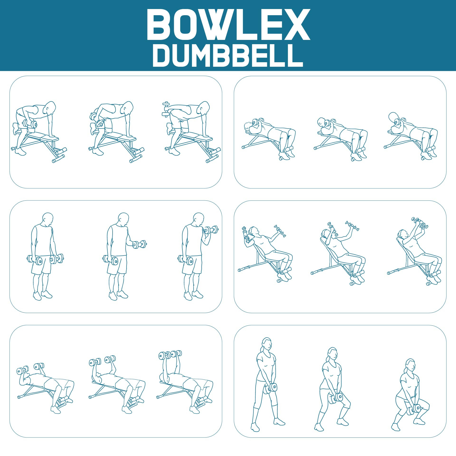 Printable Dumbbell Workout Chart Create Your Own Fitness Plan