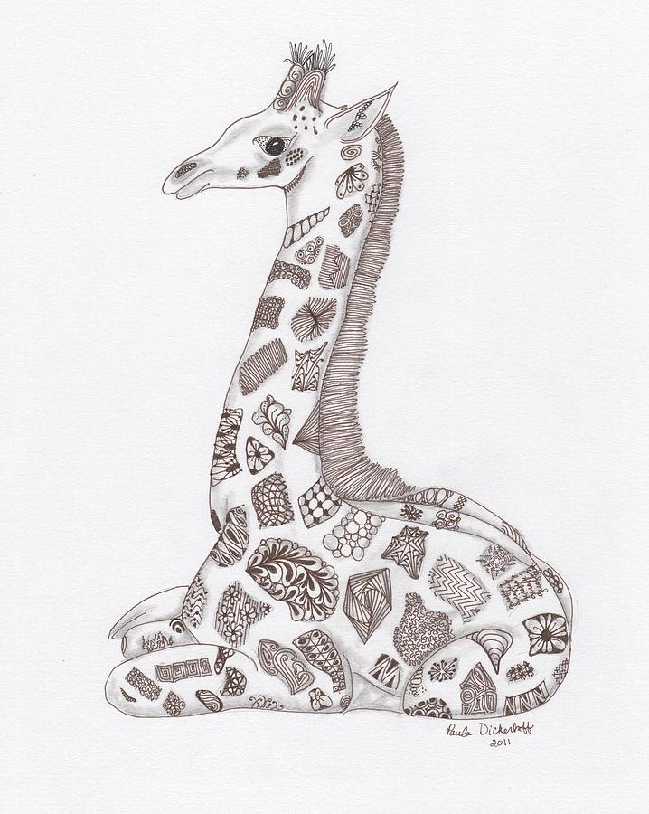 Simple Giraffe Drawing Photo Collections Youareyoungdarling