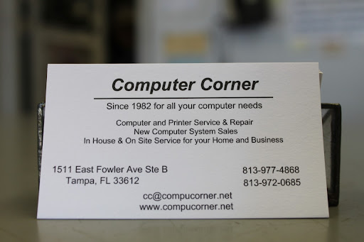 Computer Repair Service «Computer Corner Service Center», reviews and photos, 13539 N Florida Ave Ste 3, Tampa, FL 33613, USA