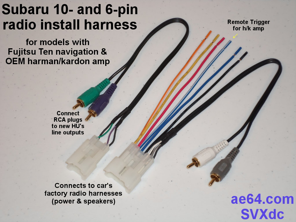 Subaru Harman Kardon Wiring Diagram - Wiring Diagram Example