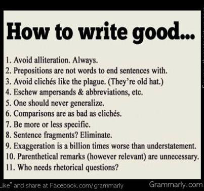 How can you write a good essay