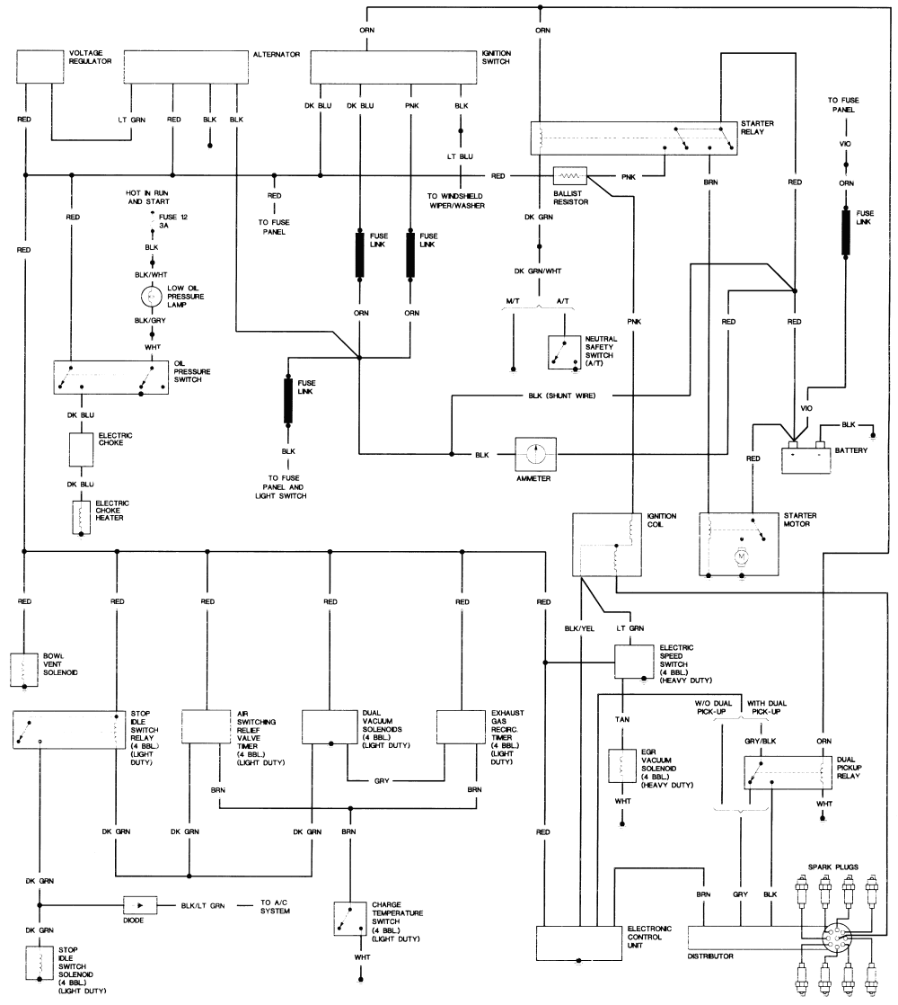 1978 Dodge Wiring Diagram - Chart Wiring