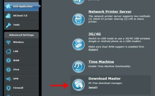install download master ASUS Download Master