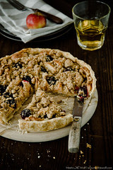  Honey Roasted Cardamom Apple and Brown Butter Streusel Crostata by Meeta K. Wolff 