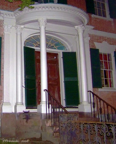 Front door of the Gardner-Pingree House