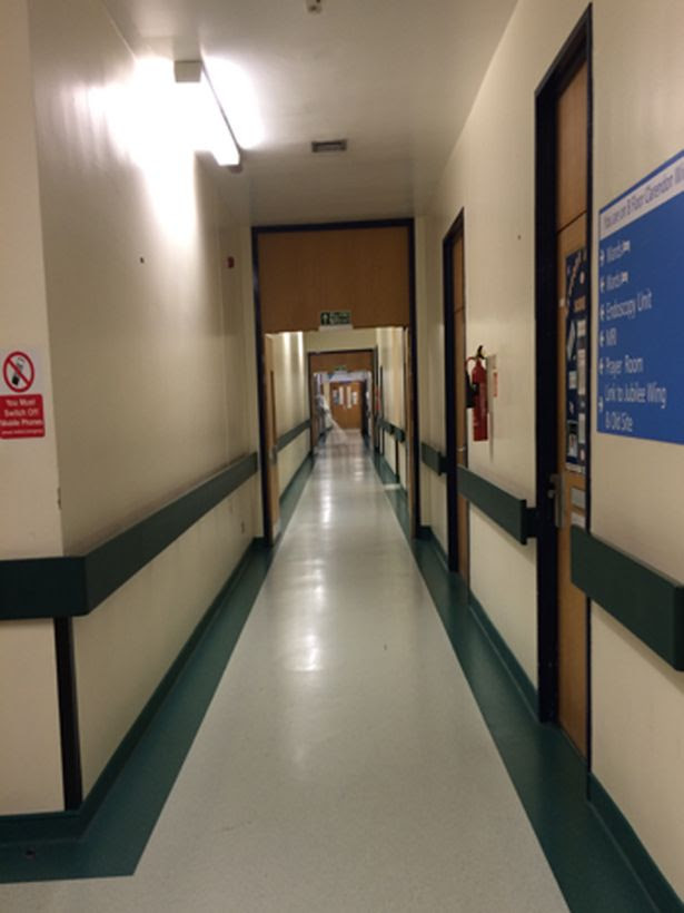 Alleged ghost sighting in Leeds General Infirmary