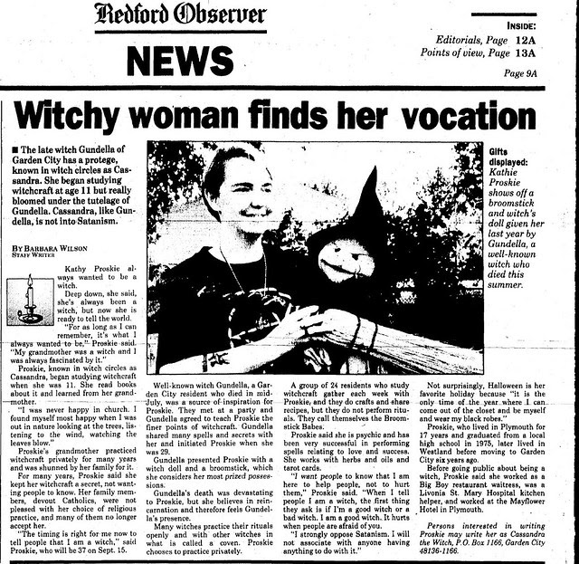 Witchy woman finds her vocation