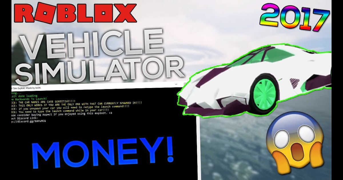 Roblox Vehicle Simulator Money Hack 2017 | I Hacked Roblox - 