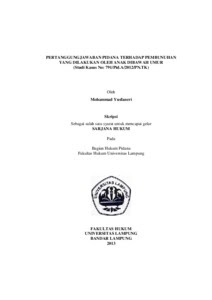 Contoh Proposal Skripsi Hukum Pidana Pdf Barisan Contoh