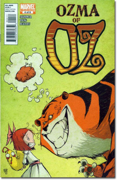 Any minute now Bugs Bunny is gonna show up in a lady tiger outfit. (Ozma of Oz #4)