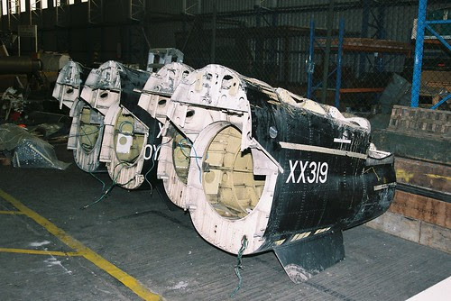 XX319 + 3 Hawk Rear Fuselage
