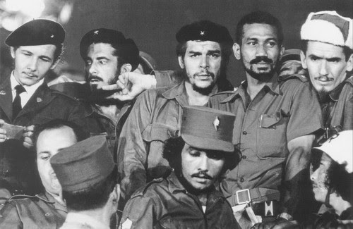 "Los Comandantes de la Revolucion" are seen in a photograph from 1959, the year their troops ousted the government of Fulgencio Batista and installed Fidel Castro as Cuba's leader. by Pan-African News Wire File Photos