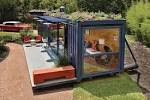 Cargo containers transformed into 3 beautiful houses