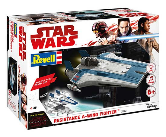 Revell 1/44 A-Wing Fighter (06762) English Manual