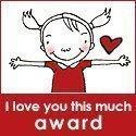 I love you this much award