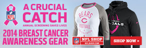 Shop for 2013 NFL Breast Cancer Awareness Apparel and Accessories