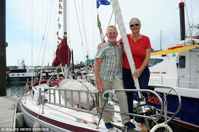 Ahoy! Married couple Clive and Jane Green took off for a week-long sailing trip and just returned 16 years later