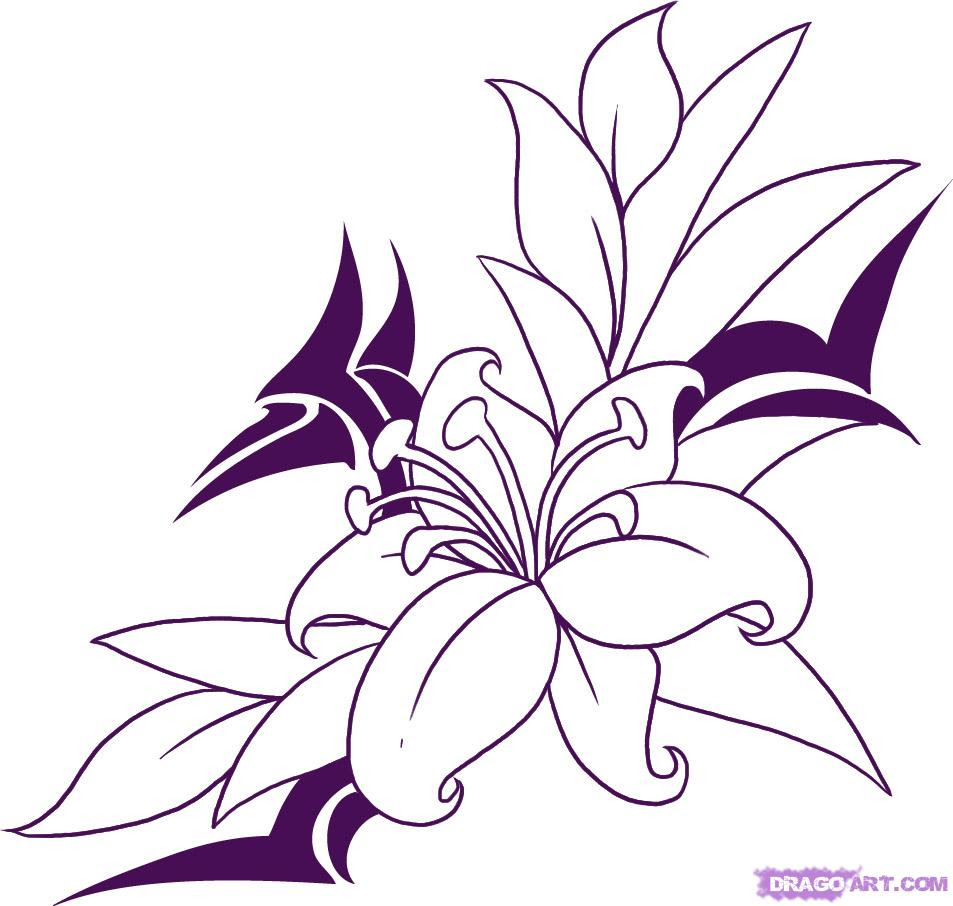 Featured image of post Tattoo Easy Flower Design Drawing : Shop the top 25 most popular 1 at the best prices!