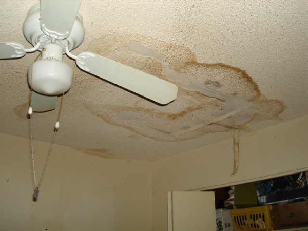 Water Damage Apartment Ceiling