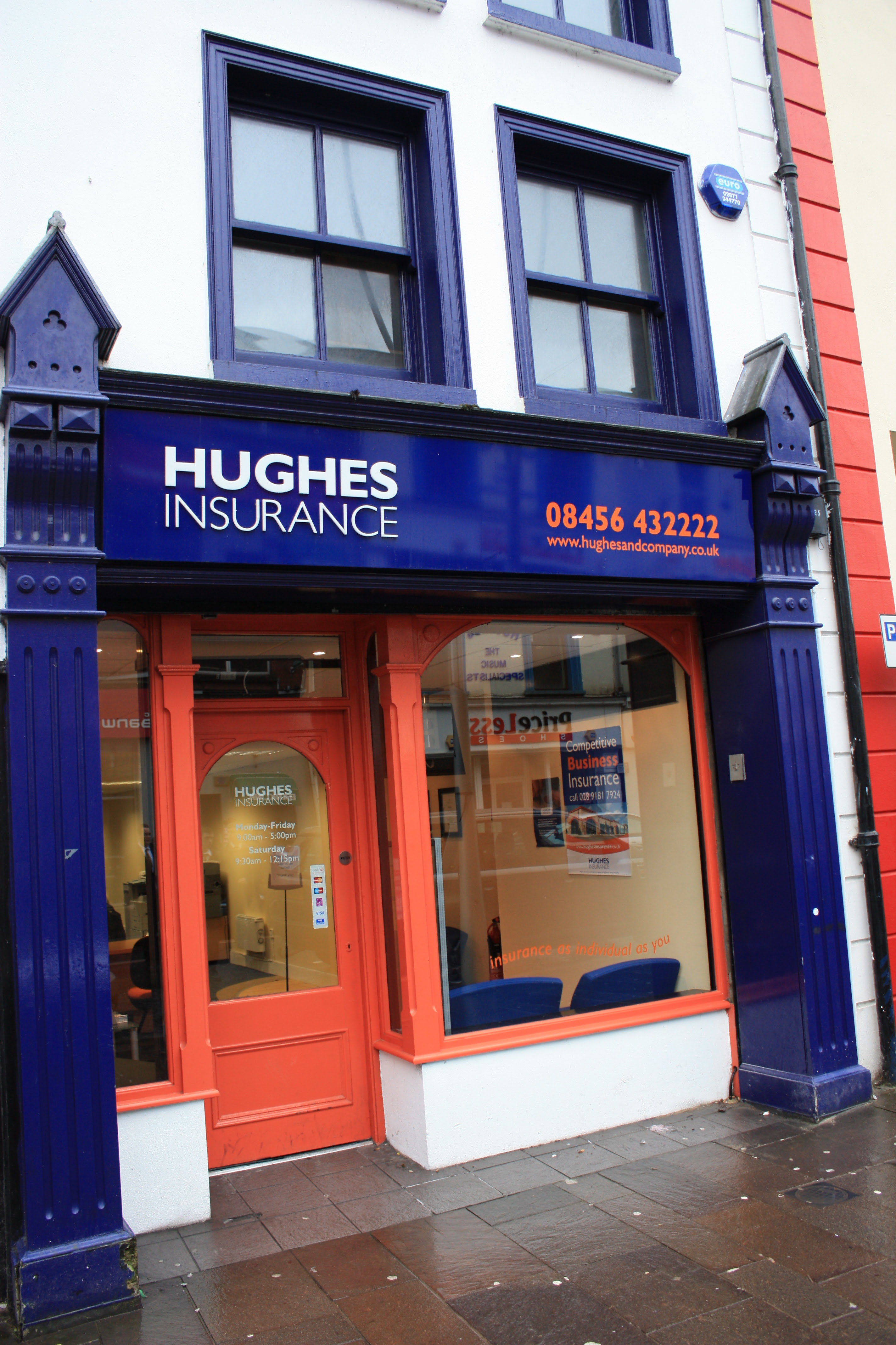 Hughes Insurance, Omagh, January 2010.JPG