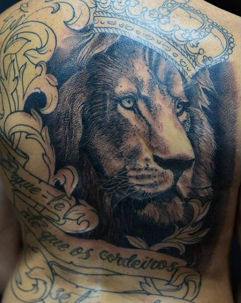 85 Lion  Tattoos  For Men A Jungle Of Big Cat Designs 