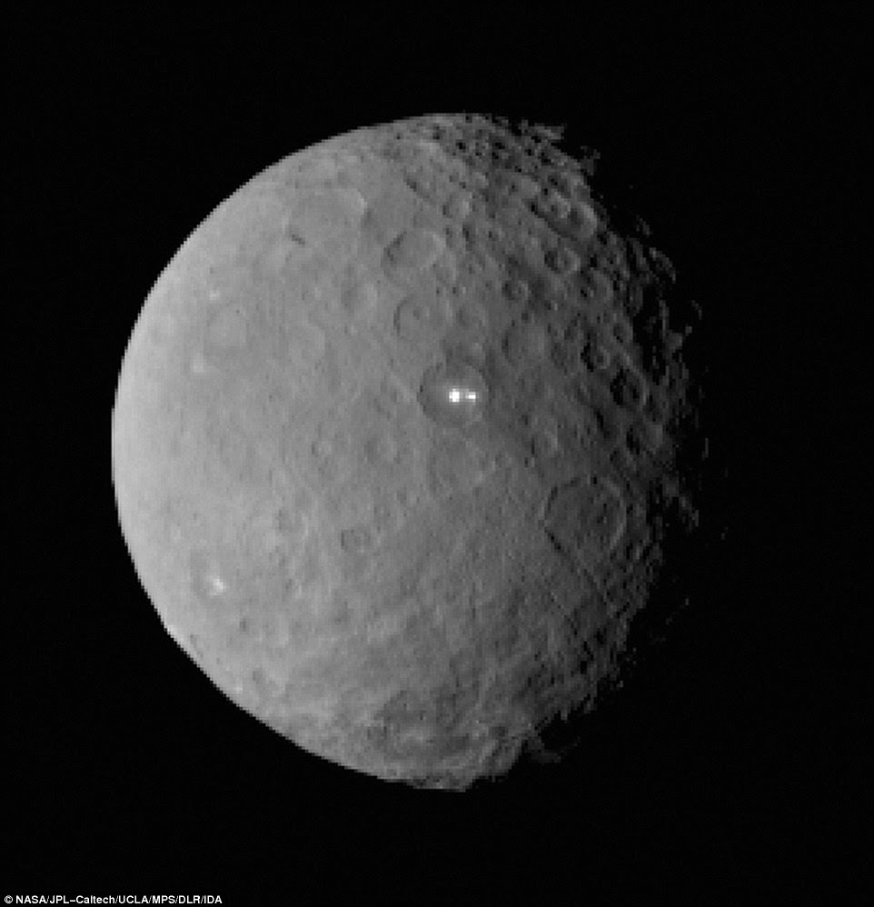 Scientists Totally Puzzled by Ceres’ Mysterious White Lights