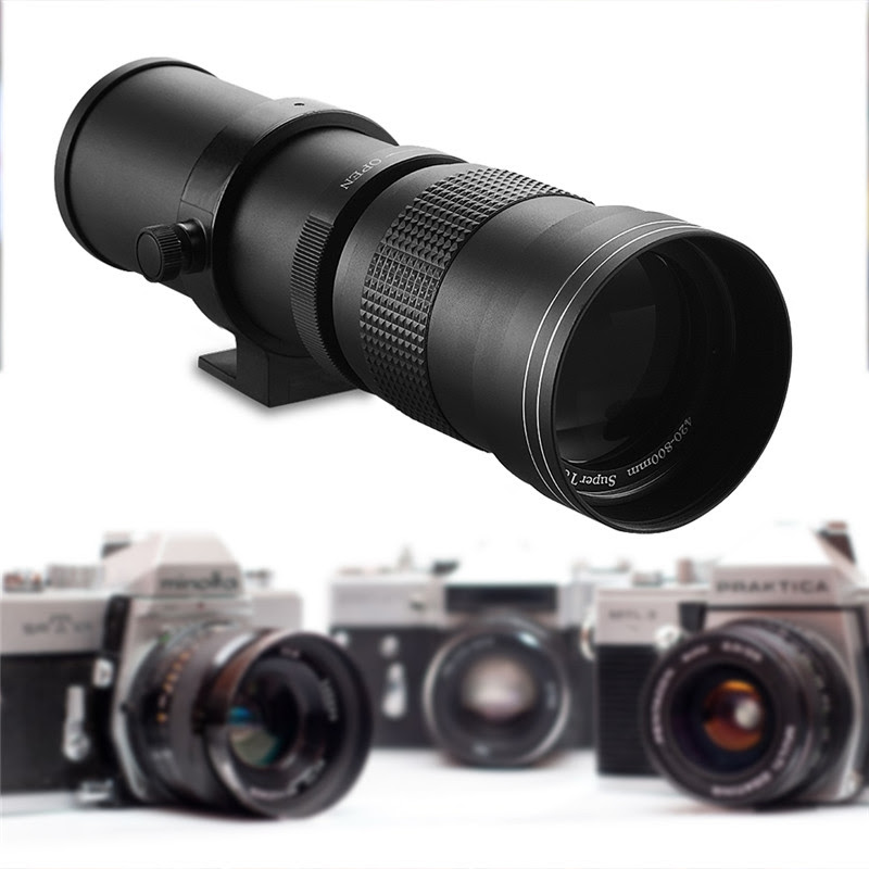 Lightdow 420800mm F/8.316 Super Telephoto Manual Zoom Lens For Nikon D3100 D3200 D3 D300 D3000