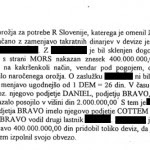 Zaslišanje svetovalca vlade Ministrstva za obrambo Slovenije, odgovornega na nakupe orožja, v katerem je potrdil menjavo 400 milijonov dinarjev v devize za nakupe orožja. (16. 11. 1994)