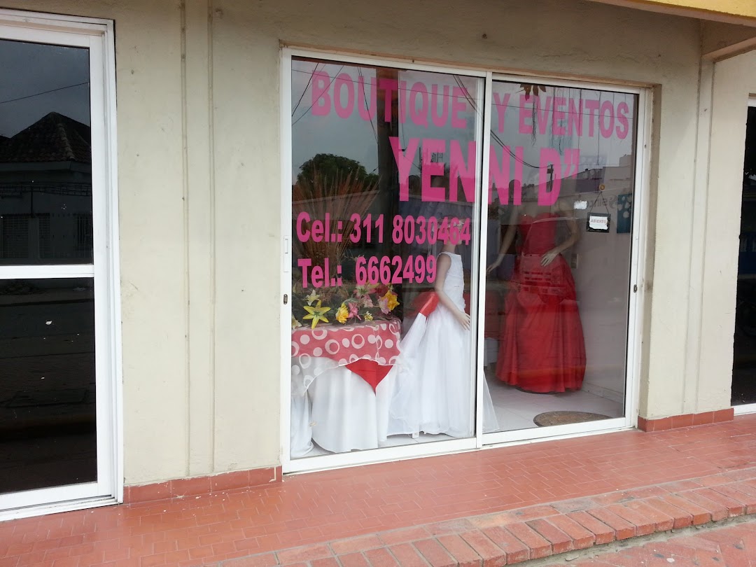 BOUTIQUE Y EVENTOS YENNI D
