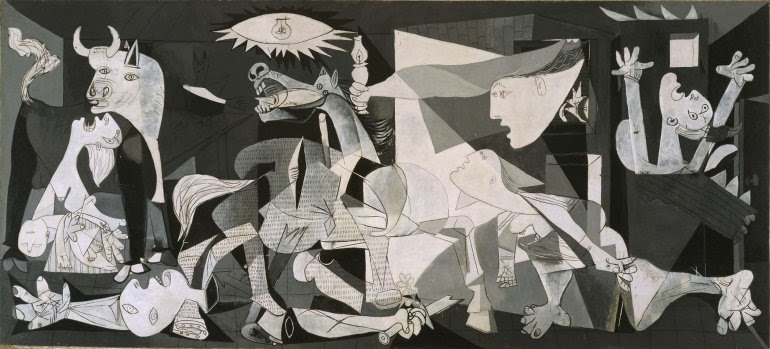 Pablo Picasso. Guernica, 1937. Colección Museo Nacional Centro de Arte Reina Sofía © Sucesión Pablo Picasso, VEGAP, Madrid, 2017 