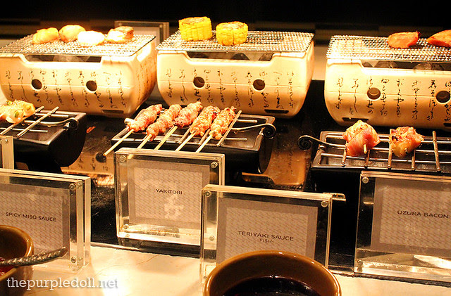 Japanese Yakitori at Spiral Sofitel