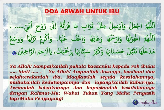 DOA ARWAH UNTUK IBU Sejarah Ahlulbait Rasulullah