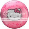 pink Hello Kitty bowling ball