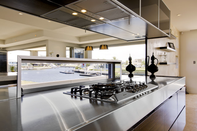 Contemporary Kitchen Design Soverign Island Gold Coast Australia